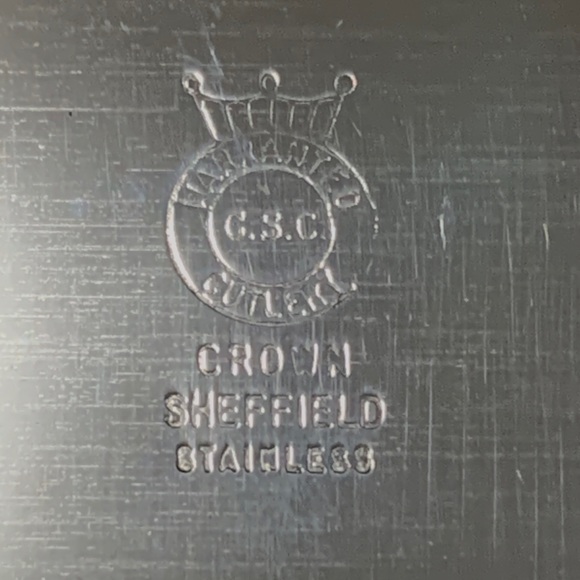 NIB Vintage 50’s / 60’s Woodlyn Crown Sheffield Happy Hostess Knife Set - Picture 7 of 14